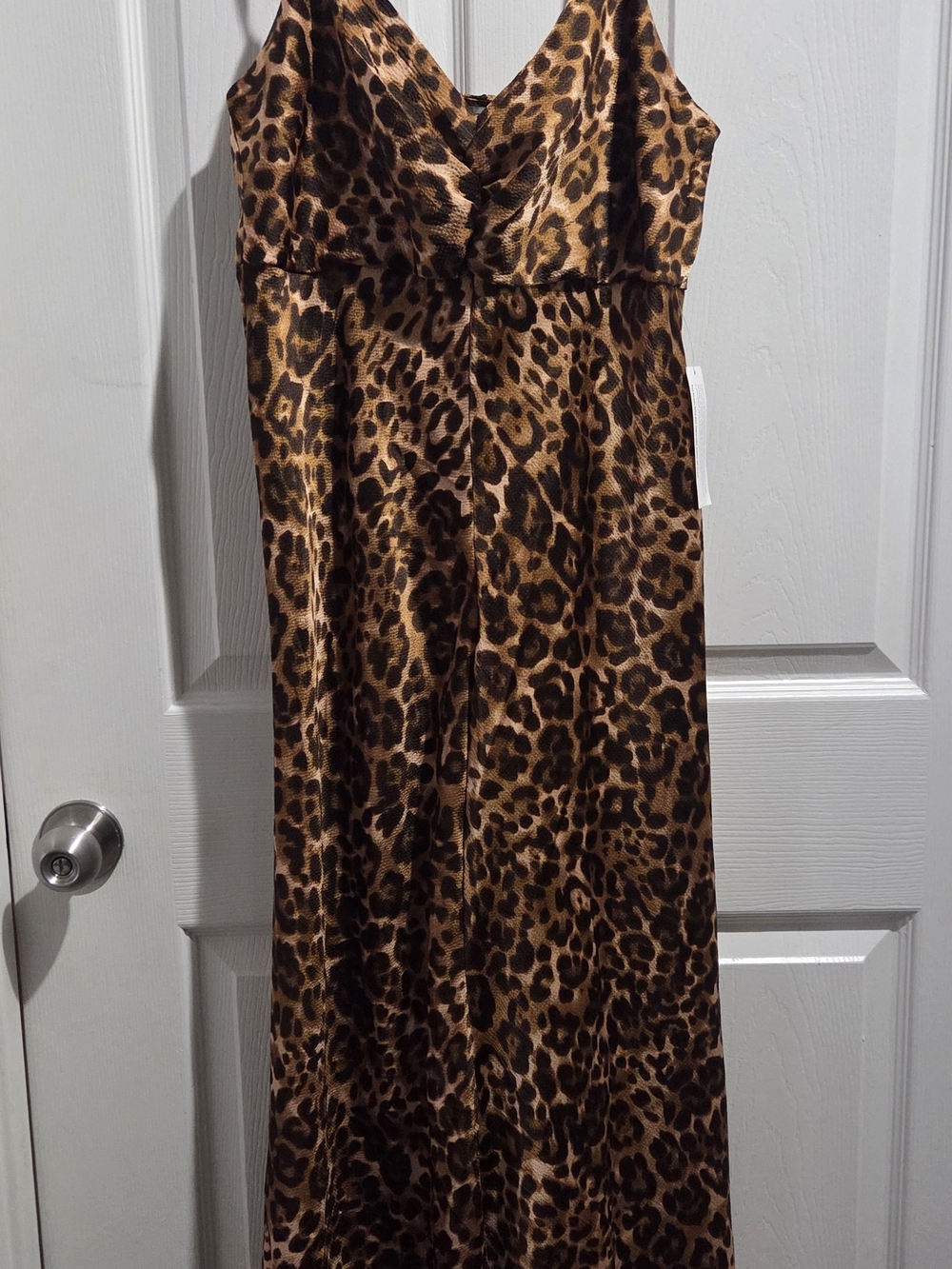 sofia by sofia vergara Leopard Print Maxi Dress - Brown/Black